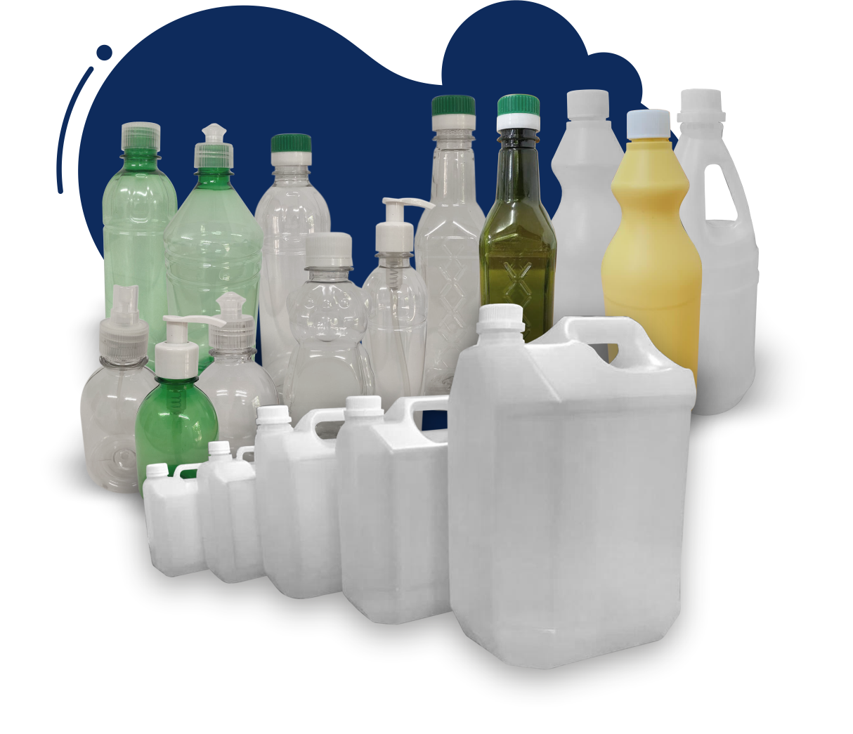 botellas de plastico